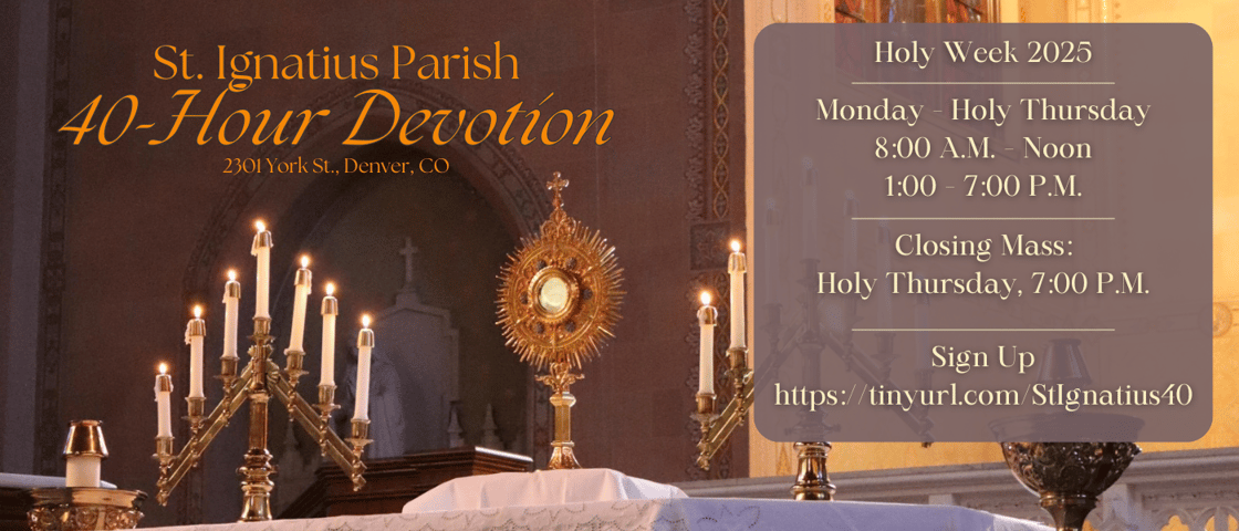 40-Hour Devotion 2025